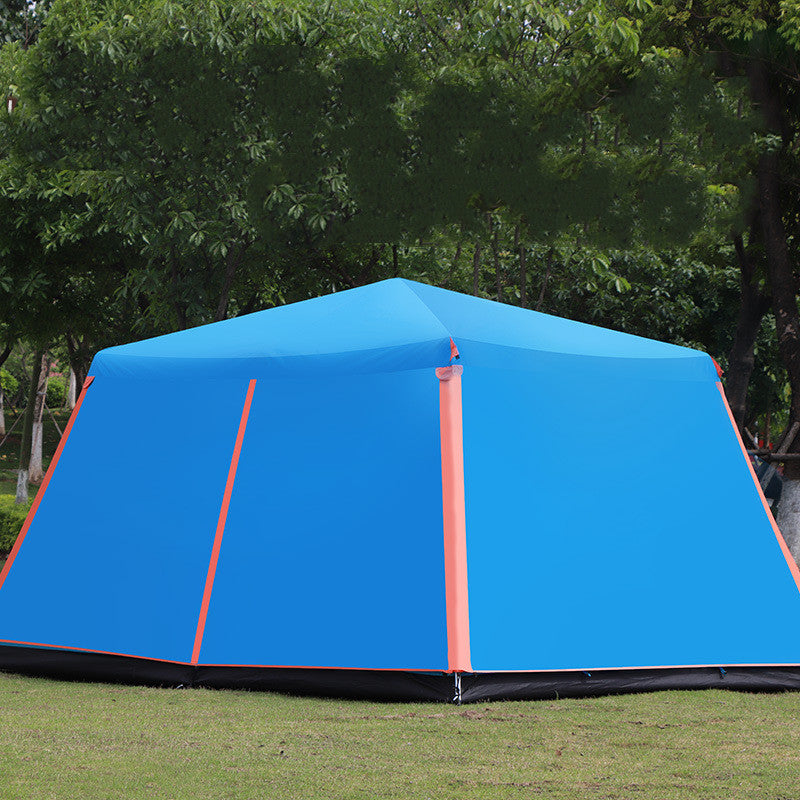 Fully Automatic Camping Tent with Enhanced Durability and Waterproofing - Holds up to 8 People