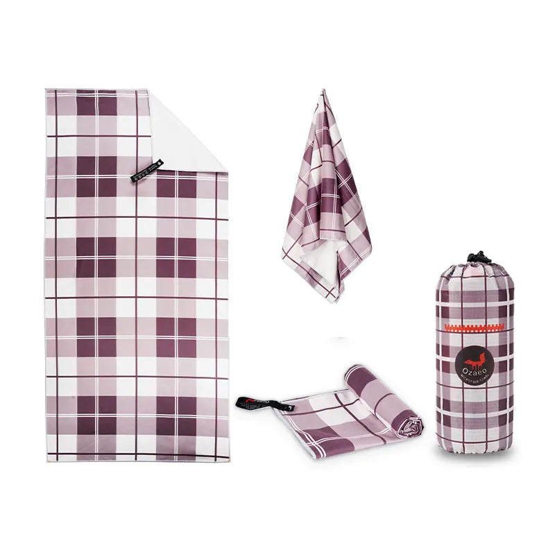 Fast-Drying Microfiber Travel Towel for Outdoor Enthusiasts - Soft - Absorbent - Lightweight