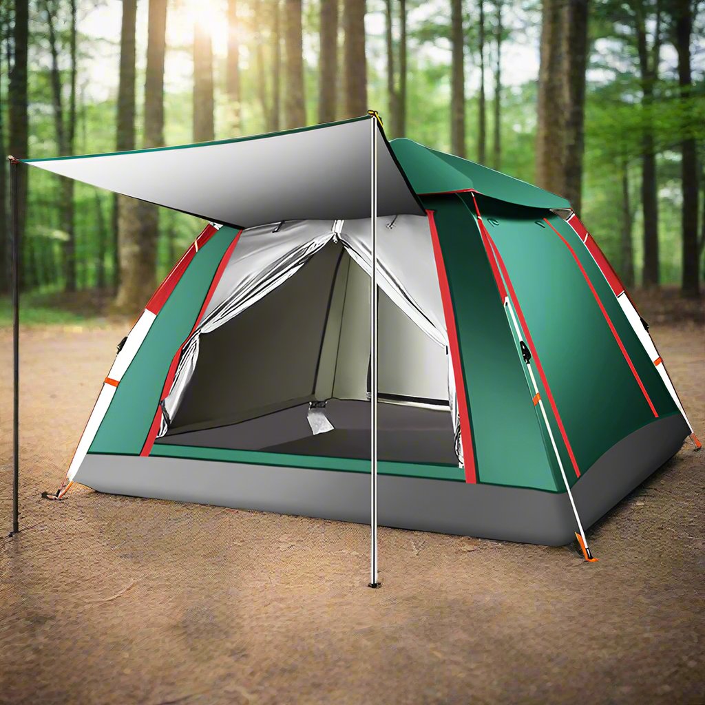 HAIJI Camping Waterproof Automatic Pop-Up Tent for 3-5+ People