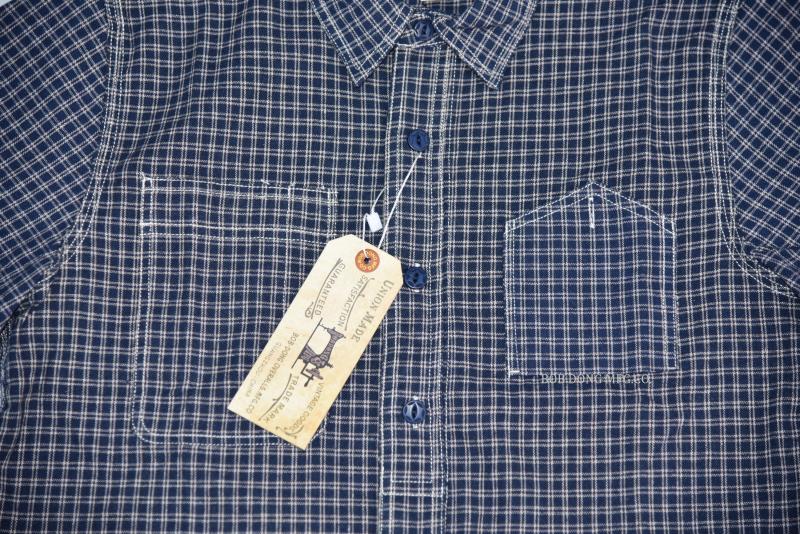 Men's Vintage Plaid Turn-Down Collar Button Short Sleeve Shirt - Quality Broadcloth Fabric