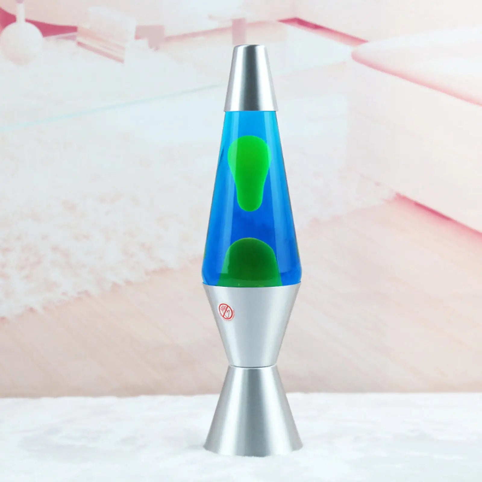 Color Changing Lava Lamp with Liquid Motion - LED Bulbs - Soft Light for Relaxation and Ambiance