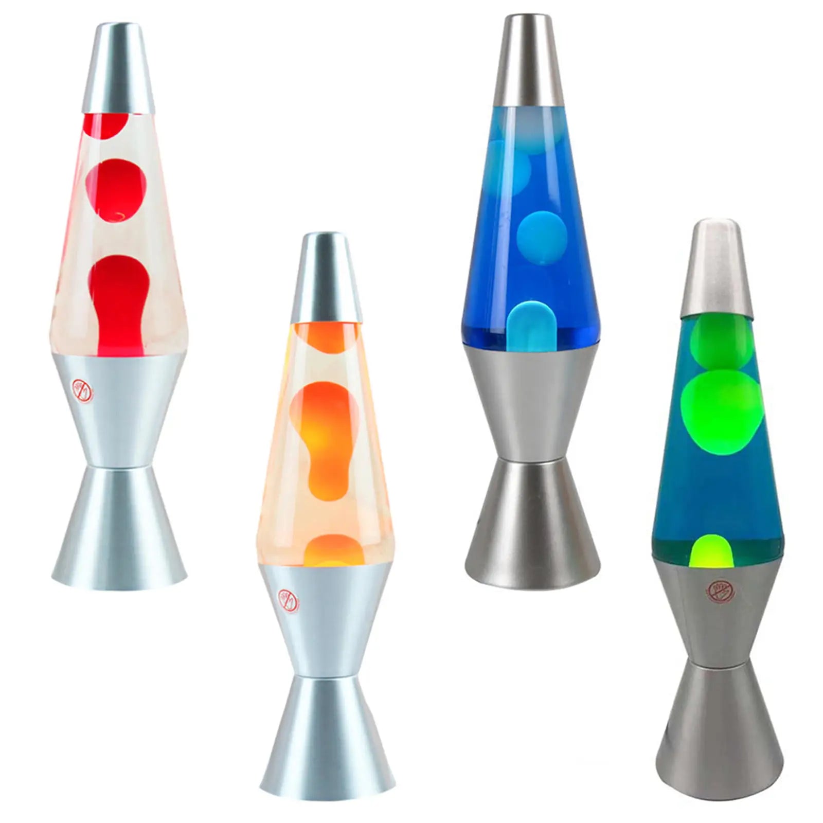 Color Changing Lava Lamp with Liquid Motion - LED Bulbs - Soft Light for Relaxation and Ambiance