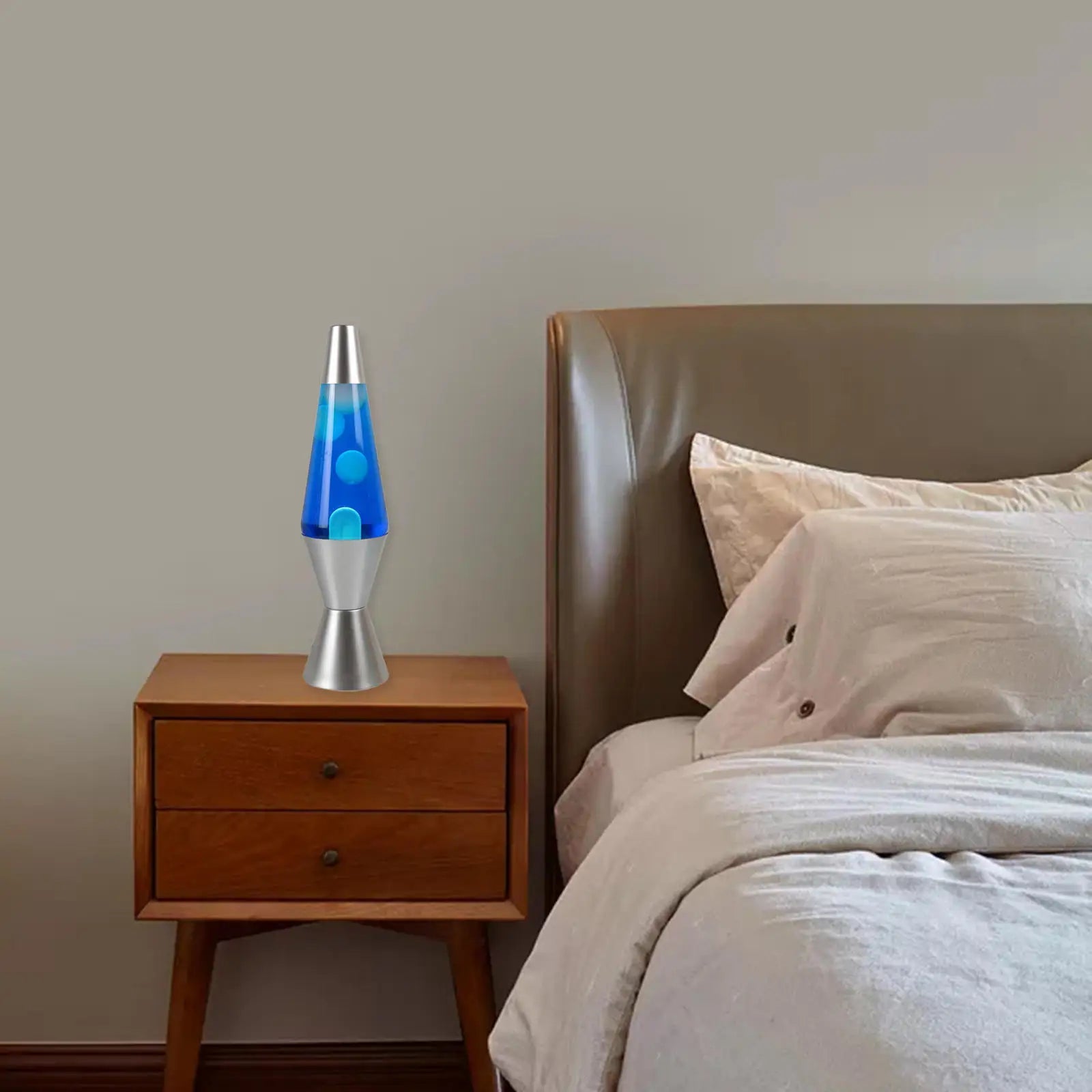 Color Changing Lava Lamp with Liquid Motion - LED Bulbs - Soft Light for Relaxation and Ambiance