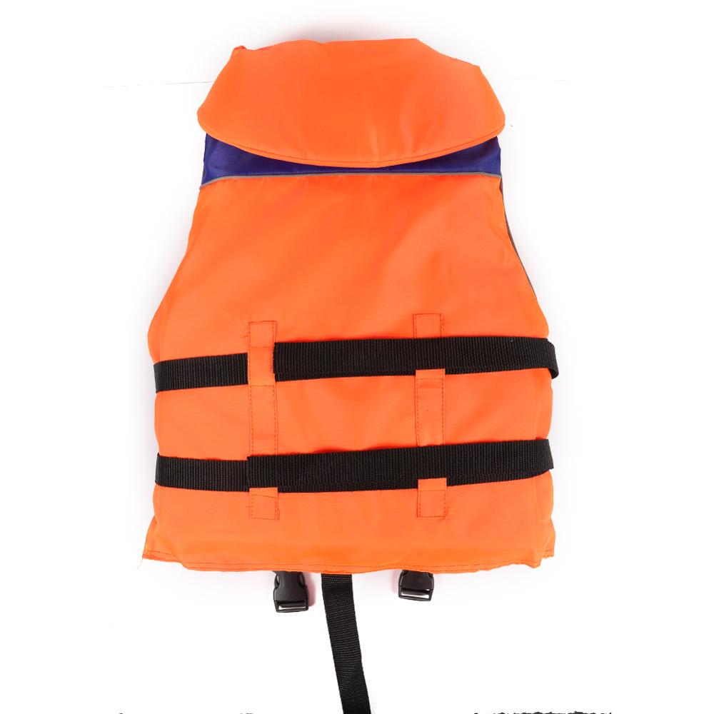 Kids Life Jacket with Whistle and Reflective Strips - Suitable for Ages 4-10 - Coast Guard Approved