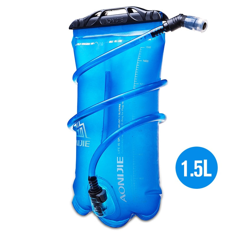 AONIJIE SD16 Soft Reservoir Water Bladder Hydration Pack - BPA-Free with Temperature Retention - Available in 1.5L, 2L and 3L Sizes