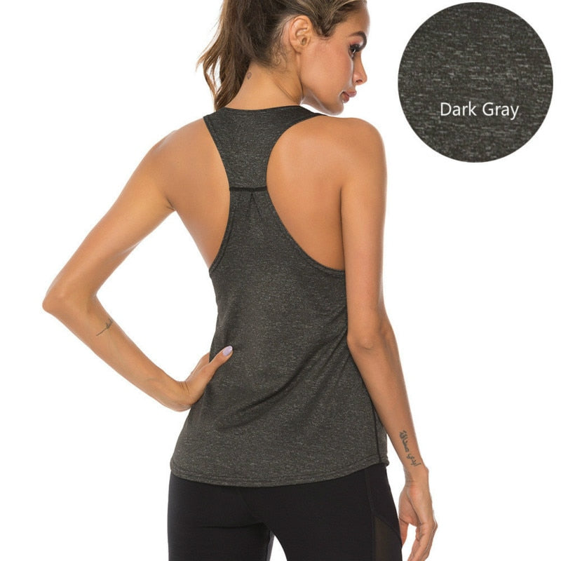 Women's Breathable Quick-Dry Athletic Tank Top with Anti-Pilling and Anti-Wrinkle Properties