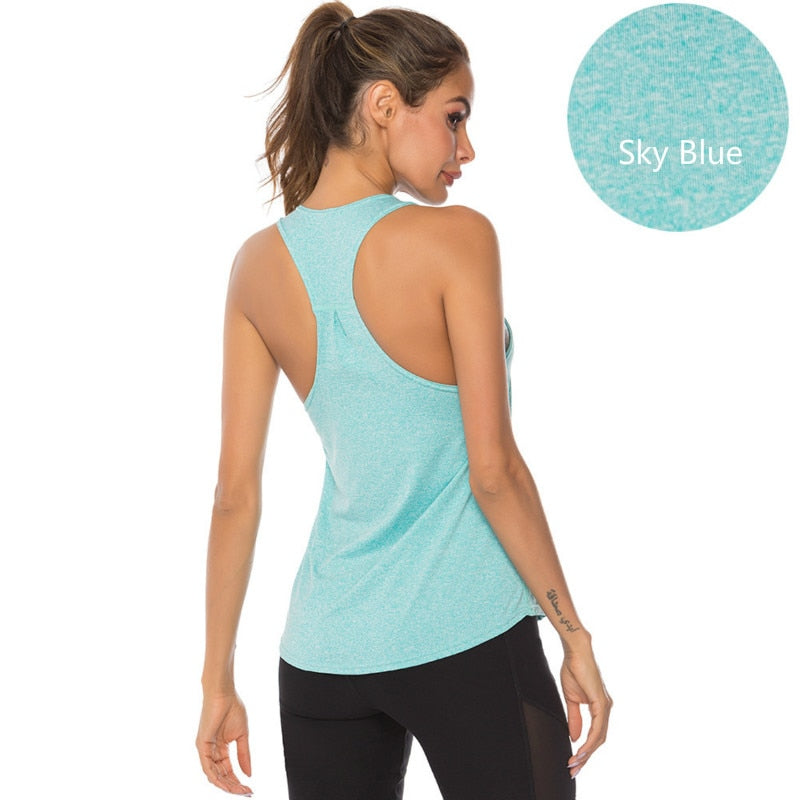 Women's Breathable Quick-Dry Athletic Tank Top with Anti-Pilling and Anti-Wrinkle Properties