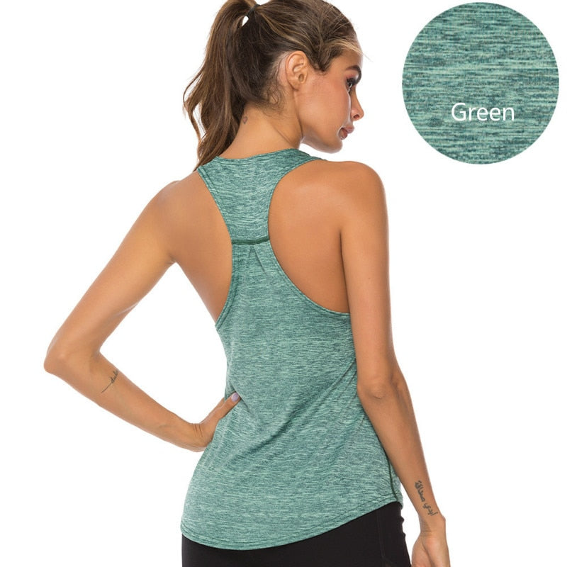 Women's Breathable Quick-Dry Athletic Tank Top with Anti-Pilling and Anti-Wrinkle Properties