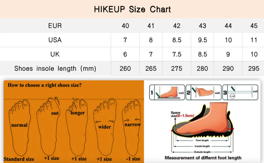 HIKEUP High-Top Men's Hiking Boots - Waterproof Suede Trekking Boots with Non-Slip Outsole - Breathable Lining and Supportive Fit for Outdoor Adventures - Perfect for Men's Casual and Sports Wear