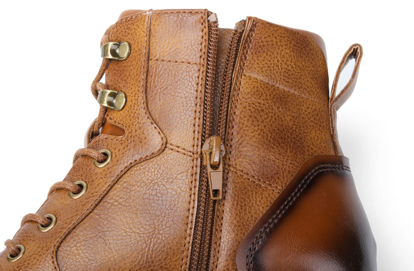 Retro Men's Synthetic Leather Boots - Stylish & Comfortable (US Sizes 7-13 Available)