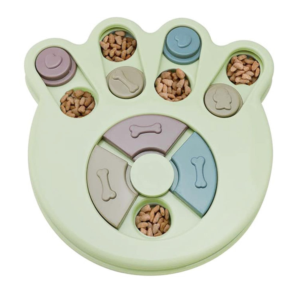 High Quality Interactive Dog Puzzle Toy - Slow Feeder - Mental Enrichment and IQ Training