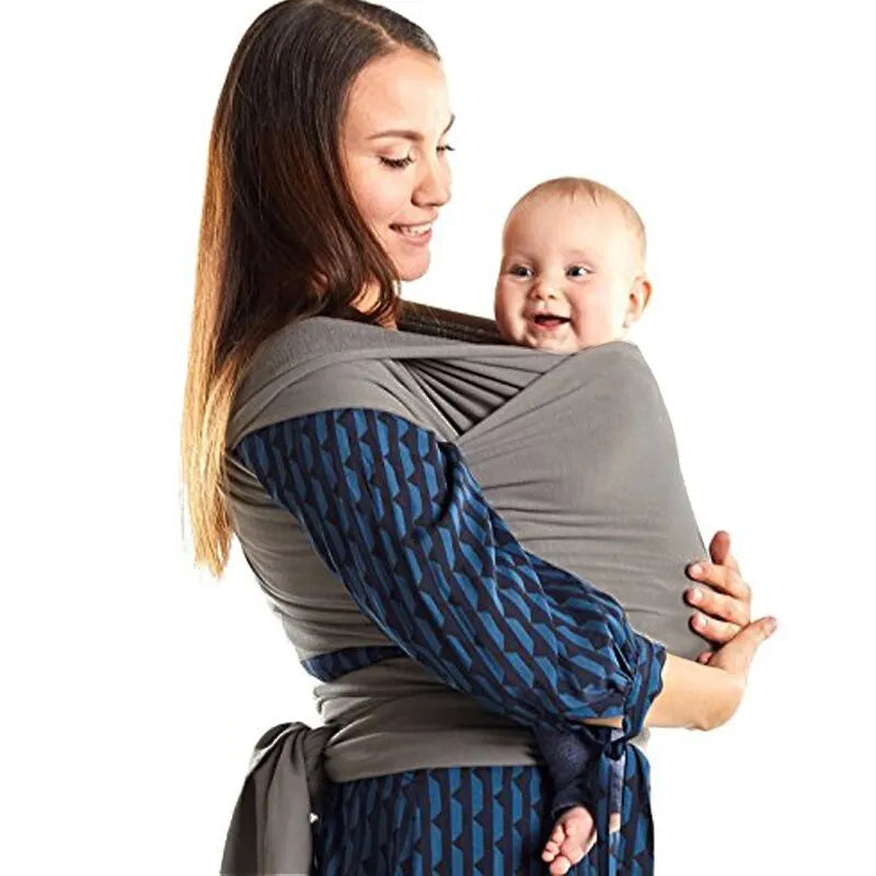 Baby Wrap Carrier for Newborns to Toddlers 0-36 Months - 100% Cotton - Soft and Comfortable for Your Little One