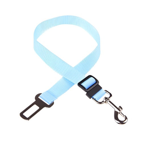 Travel Adjustable Pet Car Seat Belt: Secure and Comfortable Harness Leash for Safe Travel