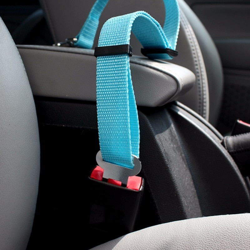 Travel Adjustable Pet Car Seat Belt: Secure and Comfortable Harness Leash for Safe Travel