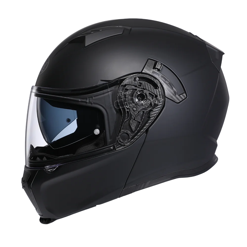 Modular Flip-Up Full Face Motorcycle Helmet - Lightweight - DOT & ECE Approved - Dual Visor - Unisex