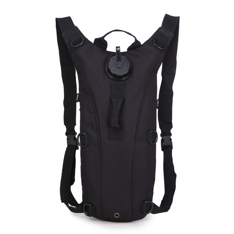 Tactical Lightweight Outdoor Water Bag Backpack 3L Wear-Resistant Waterproof Nylon Fabric Polyester Lining