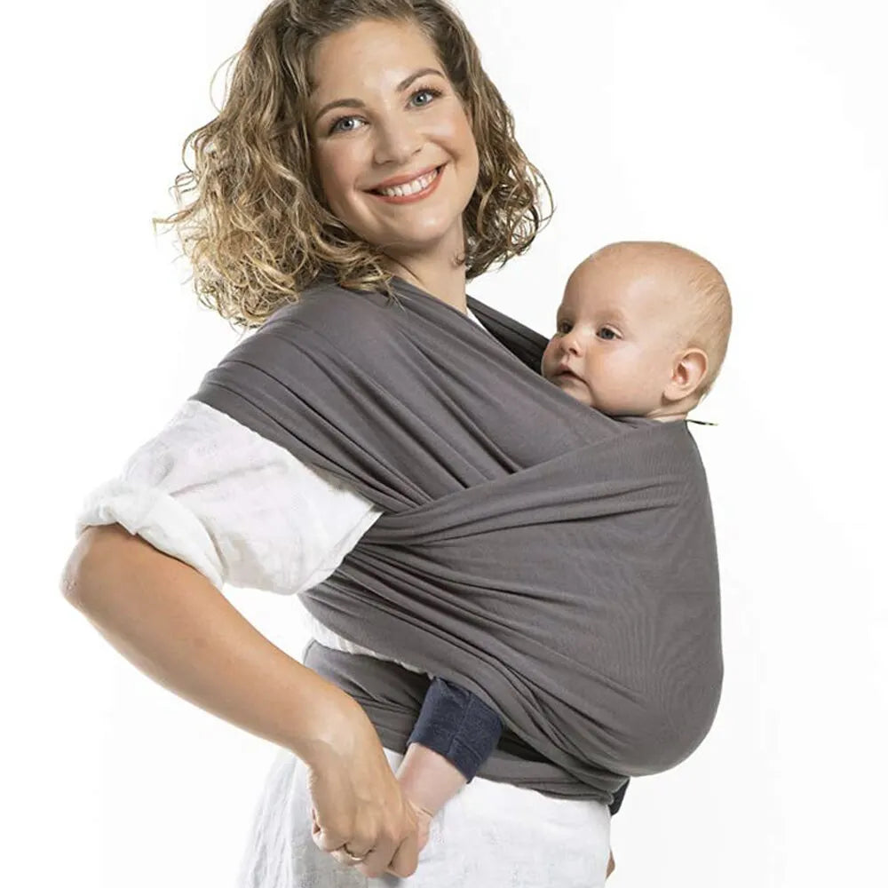 Baby Wrap Carrier for Newborns to Toddlers 0-36 Months - 100% Cotton - Soft and Comfortable for Your Little One