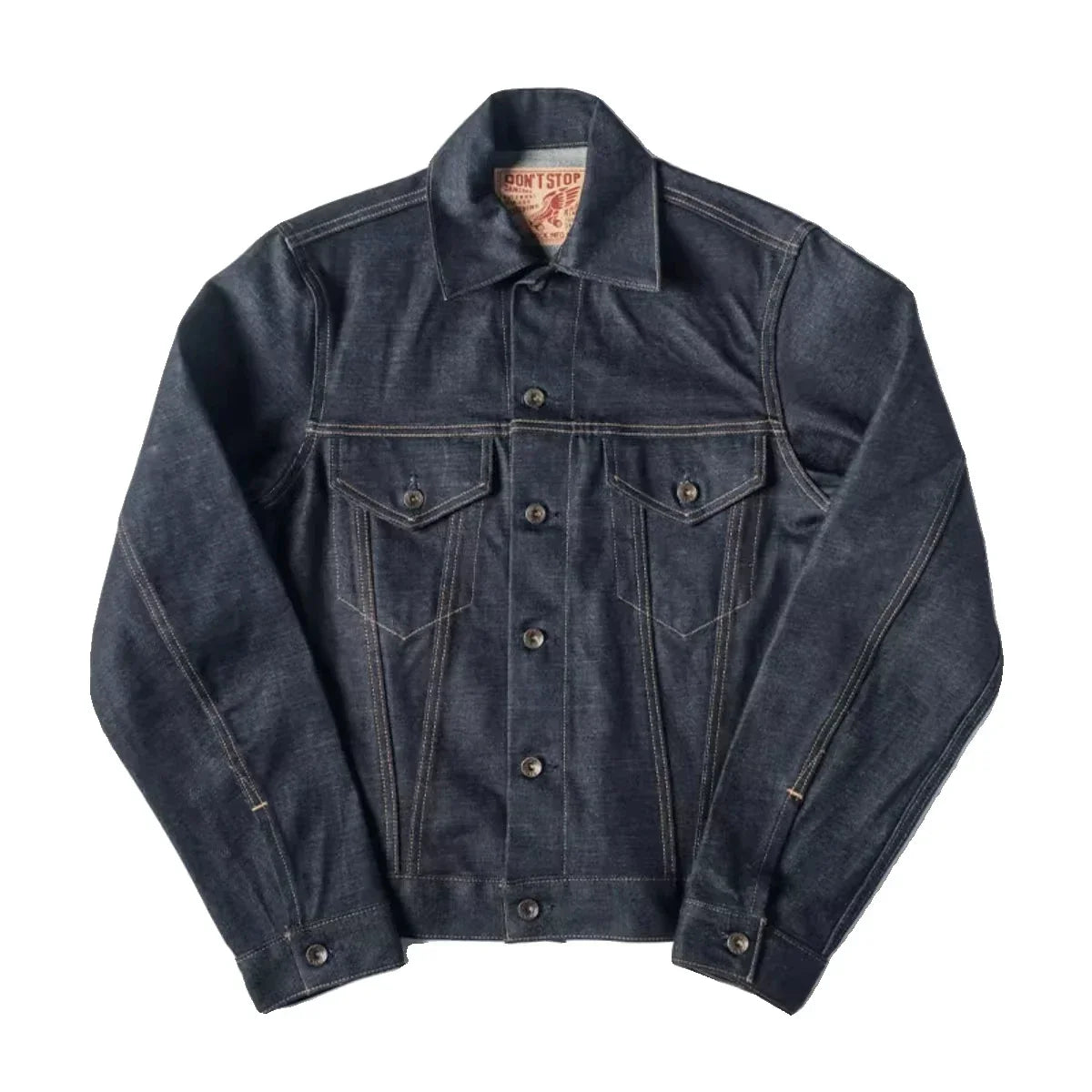 Men's Non-Stock Type 3 Selvedge Denim Trucker Jacket | Classic American Jean Outerwear 557XX 70505