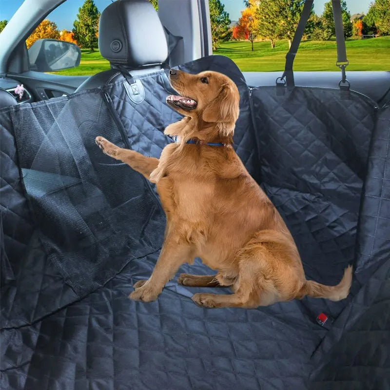 Car Pet Seat Pad - Waterproof - Dirt Resistant and Non-Slip for Comfortable Travel with Dogs