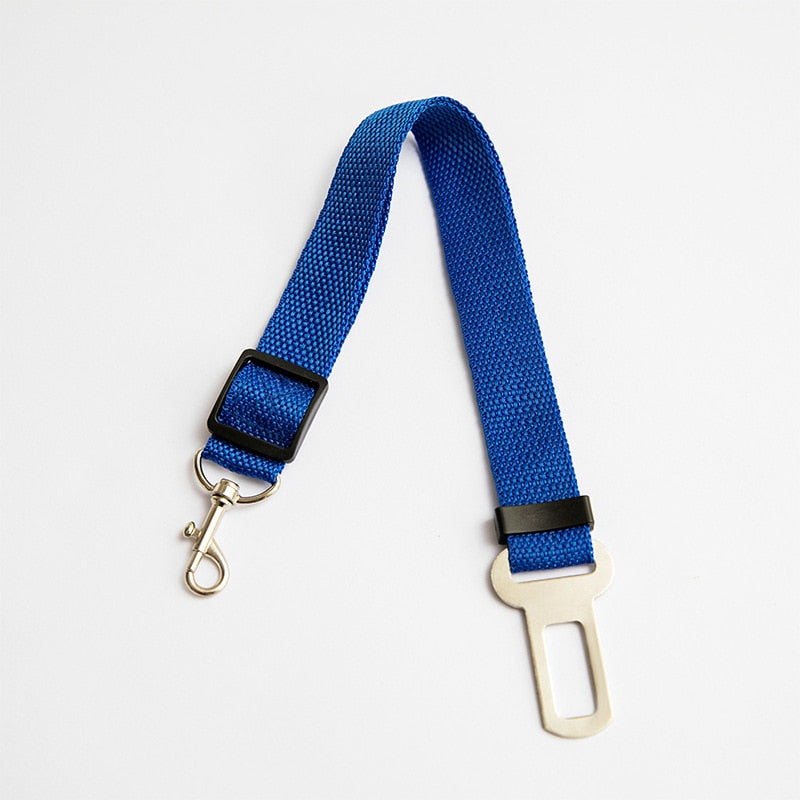 Travel Adjustable Pet Car Seat Belt: Secure and Comfortable Harness Leash for Safe Travel