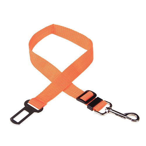 Travel Adjustable Pet Car Seat Belt: Secure and Comfortable Harness Leash for Safe Travel