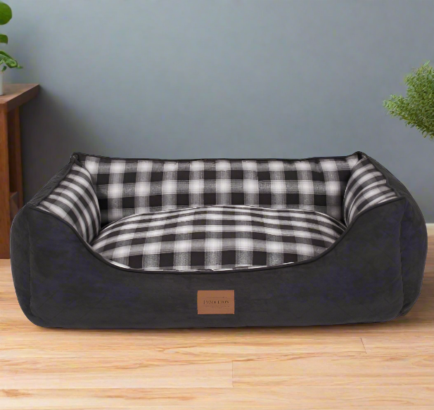 Plaid Kuddler Pet Bed with Orthopedic Foam Base - Pendleton Classics