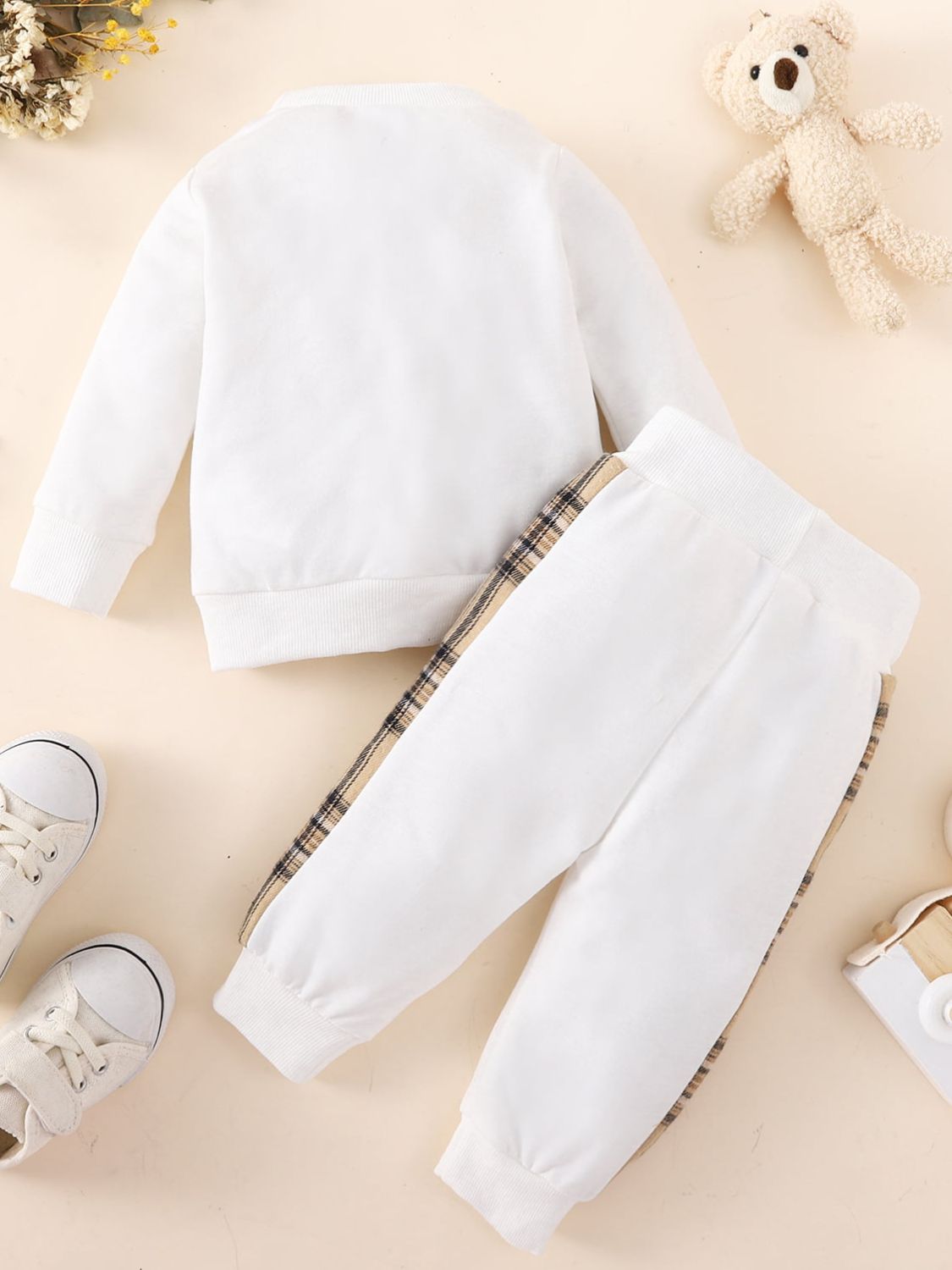 Baby Bear Graphic Sweatshirt and Joggers Set - Ivy & Arrow Supply Co.