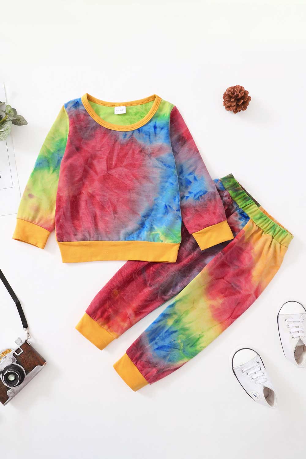 Kids Tie-Dye Top and Joggers Set - Ivy & Arrow Supply Co.