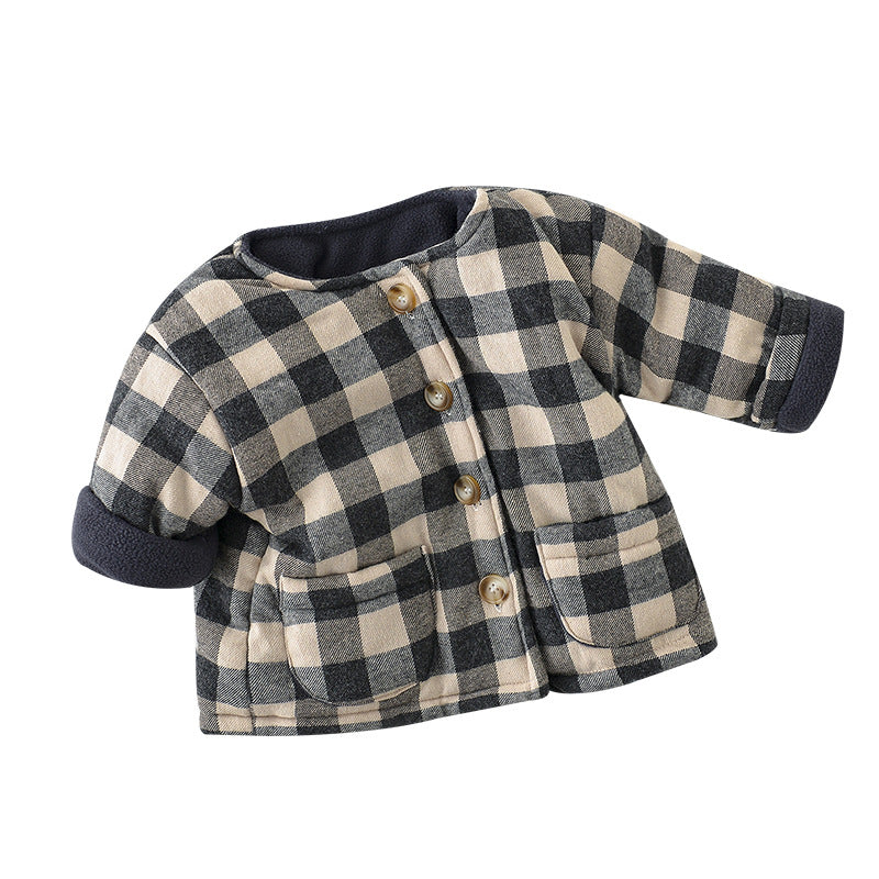 Baby plaid cotton clothes for men and women - Ivy & Arrow Supply Co.