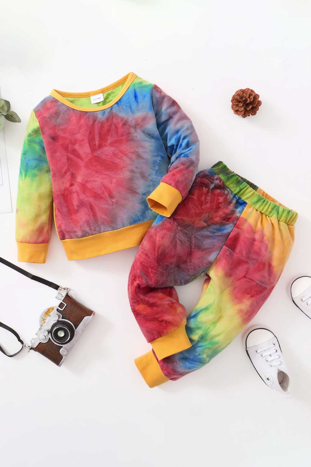 Kids Tie-Dye Top and Joggers Set - Ivy & Arrow Supply Co.