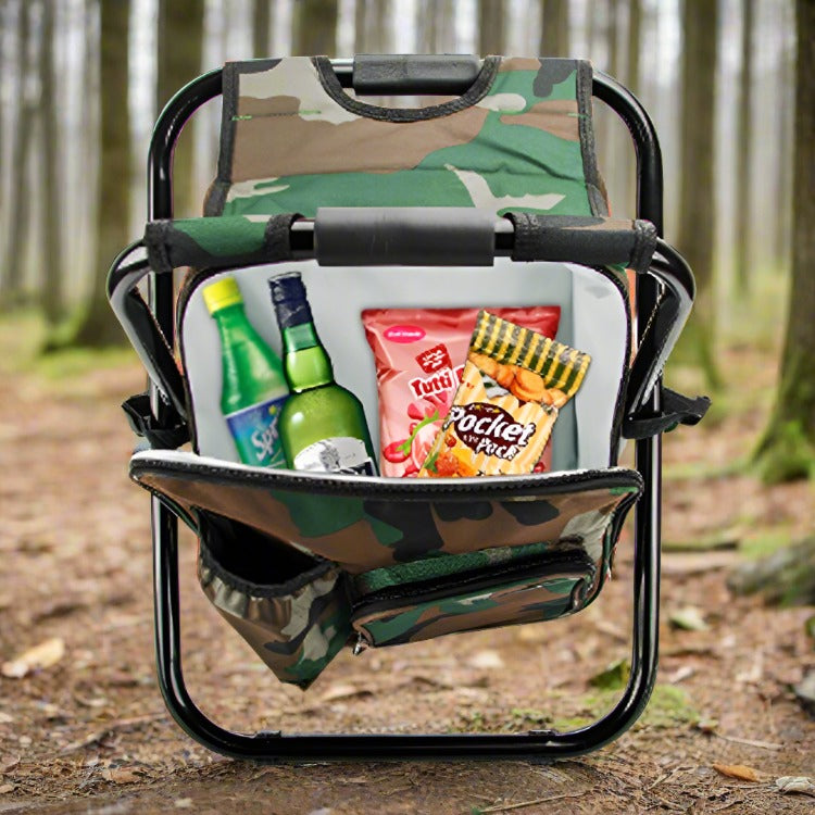 Backpack Picnic Bag, Hiking Seat Table Bag Camping Gear  Folding Camping Chair  Stool for Outdoor Indoor Fishing Travel Beach - Ivy & Arrow Supply Co.