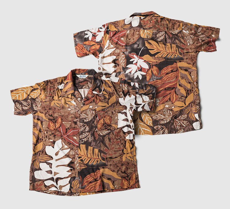 Men's Lightweight Hawaiian Short Sleeve Shirt Pre-shrunk Tropical Flower Print Non Stock