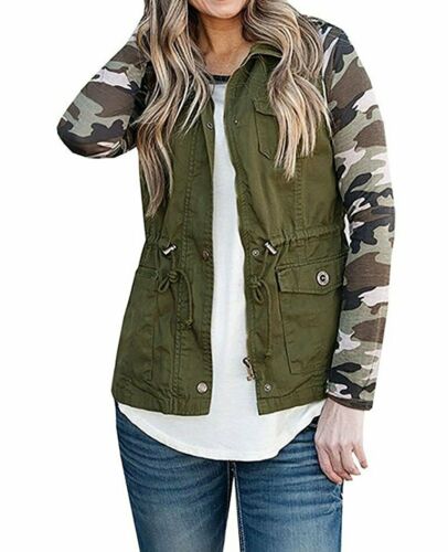 Chic Women's Slim-fit Drawstring Cargo Vest with Zipper Closure V-neck Collar