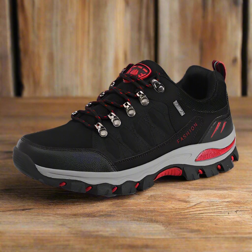 Women's Lightweight Waterproof Lace-up Hiking Shoes - Durable Performance