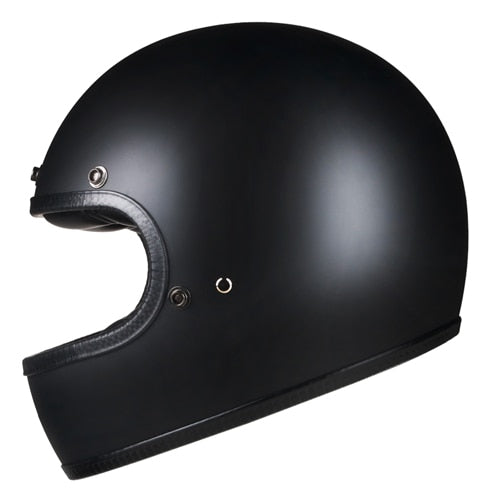 LDMET Full Face Vintage Lightweight Motorcycle Helmet - DOT Certified - Unisex