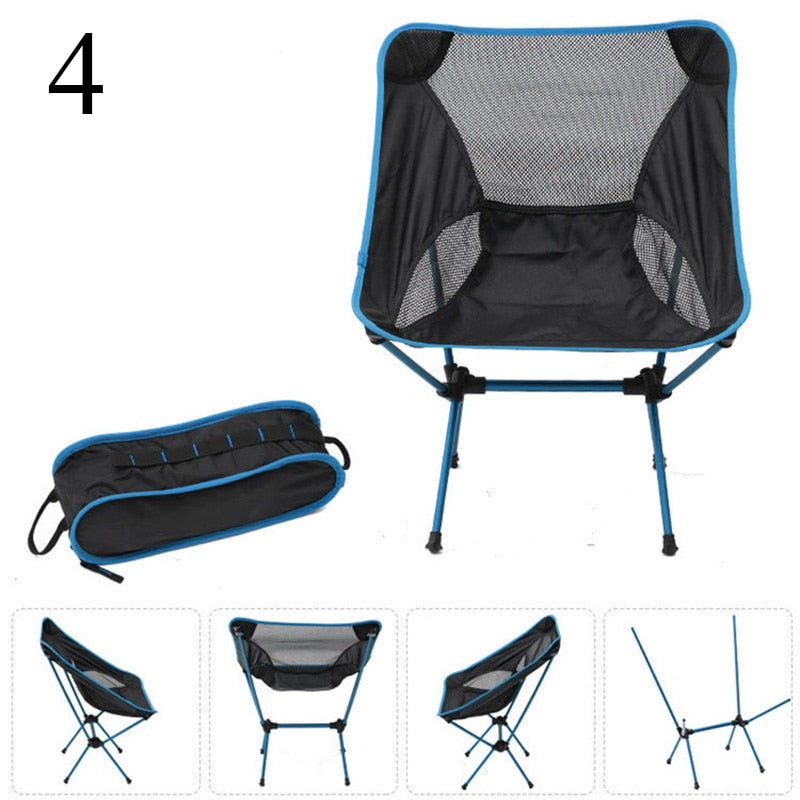 Detachable Camping Folding Chair - Portable and Durable Outdoor Seating