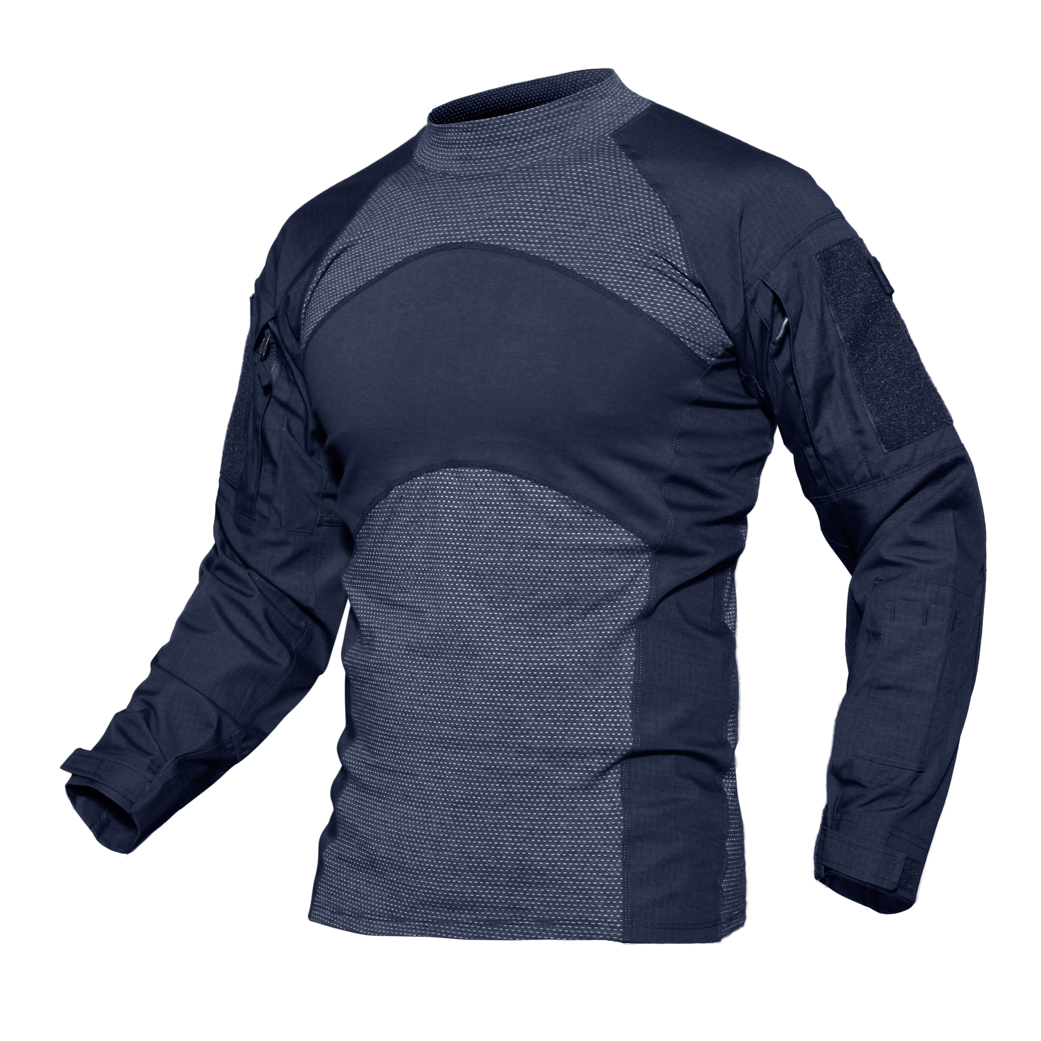 Men's Tactical Long Sleeve Shirt - Scratch-resistant Tear-resistant - Adjustable Straps - Outdoor Activity Shirt