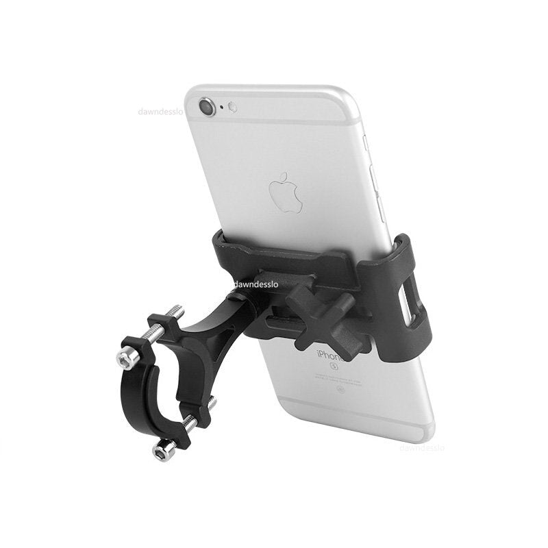 Durable Metal Aluminum Alloy Anti-Slip GPS Clip Phone Holder for Handlebars