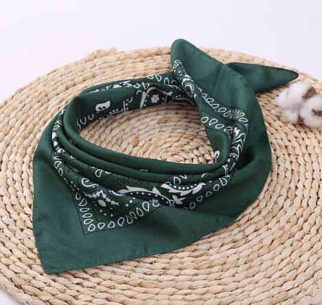 High Quality Lightweight Breathable Printed Cashew Bandana - Blend of Cotton and Polyester - Unisex - 17 Colors Available