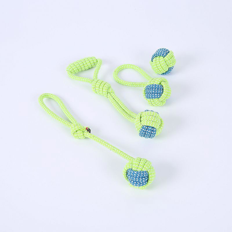 Non-Toxic Interactive Cotton Rope Chew Toy for Dogs - Dental Care and Playtime Fun