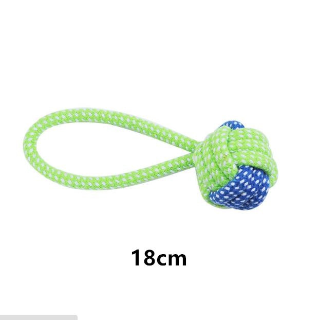 Non-Toxic Interactive Cotton Rope Chew Toy for Dogs - Dental Care and Playtime Fun