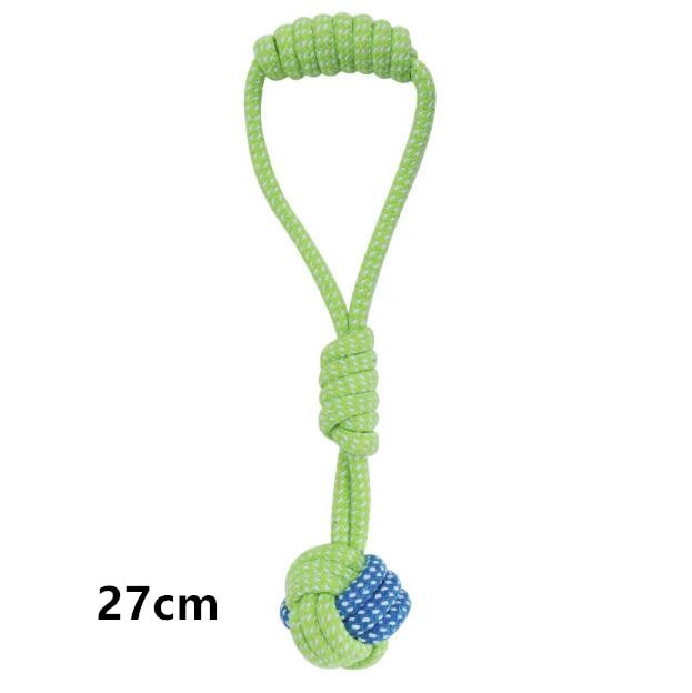 Non-Toxic Interactive Cotton Rope Chew Toy for Dogs - Dental Care and Playtime Fun