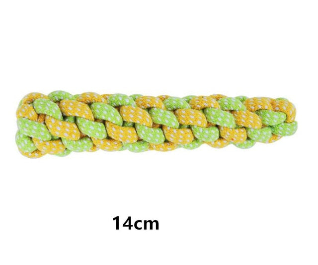 Non-Toxic Interactive Cotton Rope Chew Toy for Dogs - Dental Care and Playtime Fun