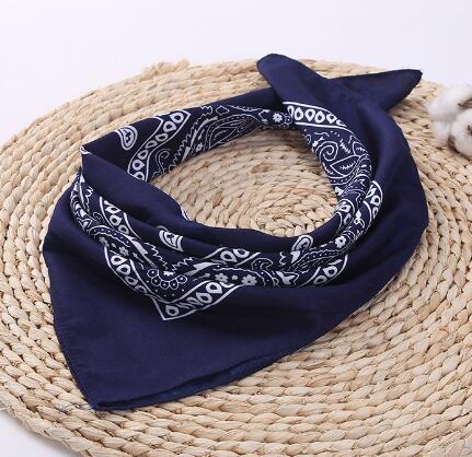 High Quality Lightweight Breathable Printed Cashew Bandana - Blend of Cotton and Polyester - Unisex - 17 Colors Available